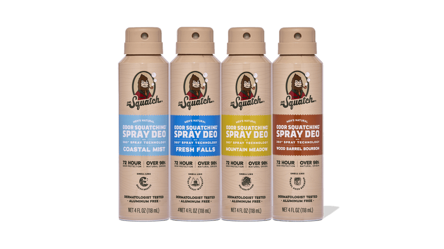 Spray Deodorant 4-Pack Q9