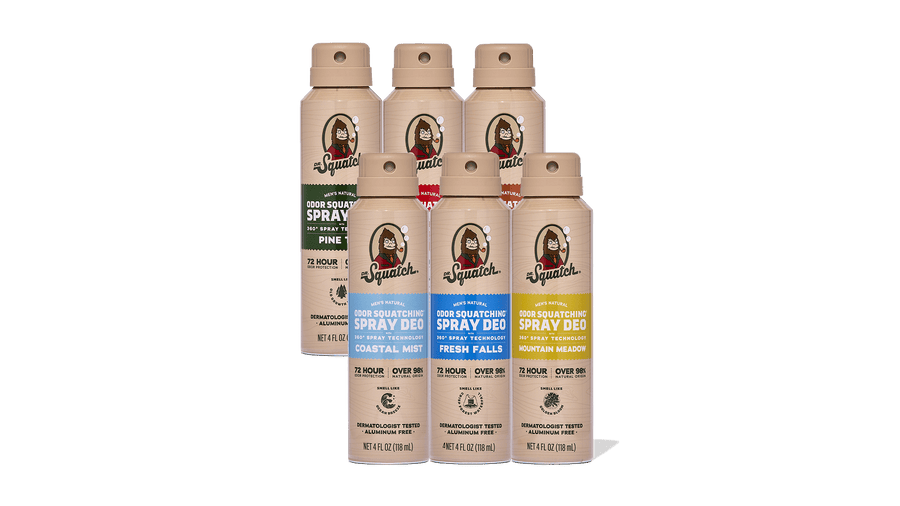 Spray Deodorant 6-Pack T8