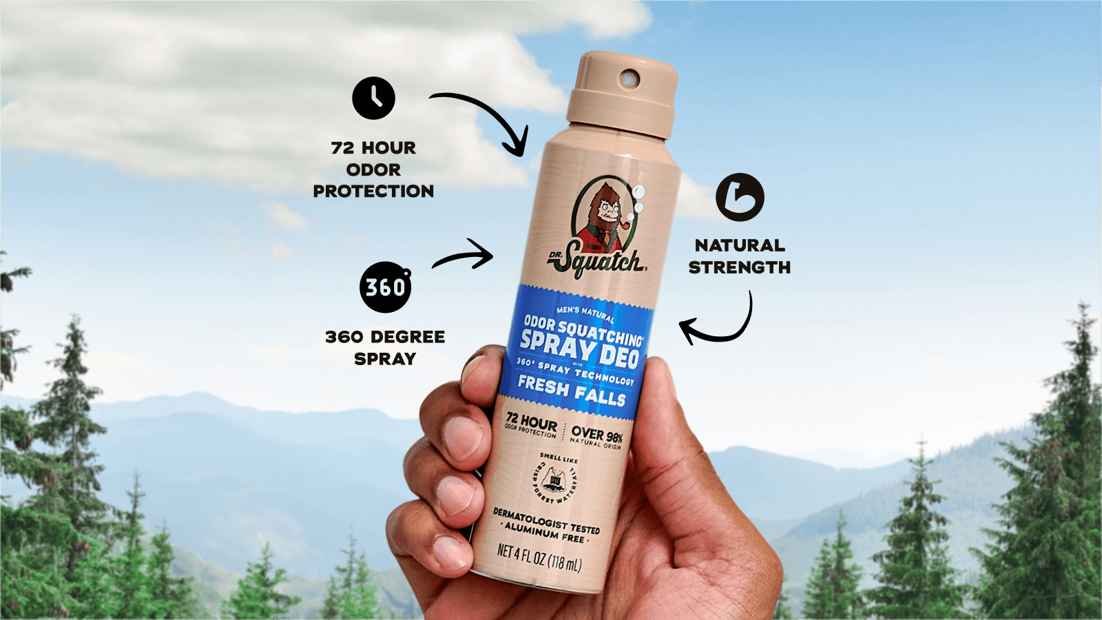 Spray Deodorant 4-Pack Q9