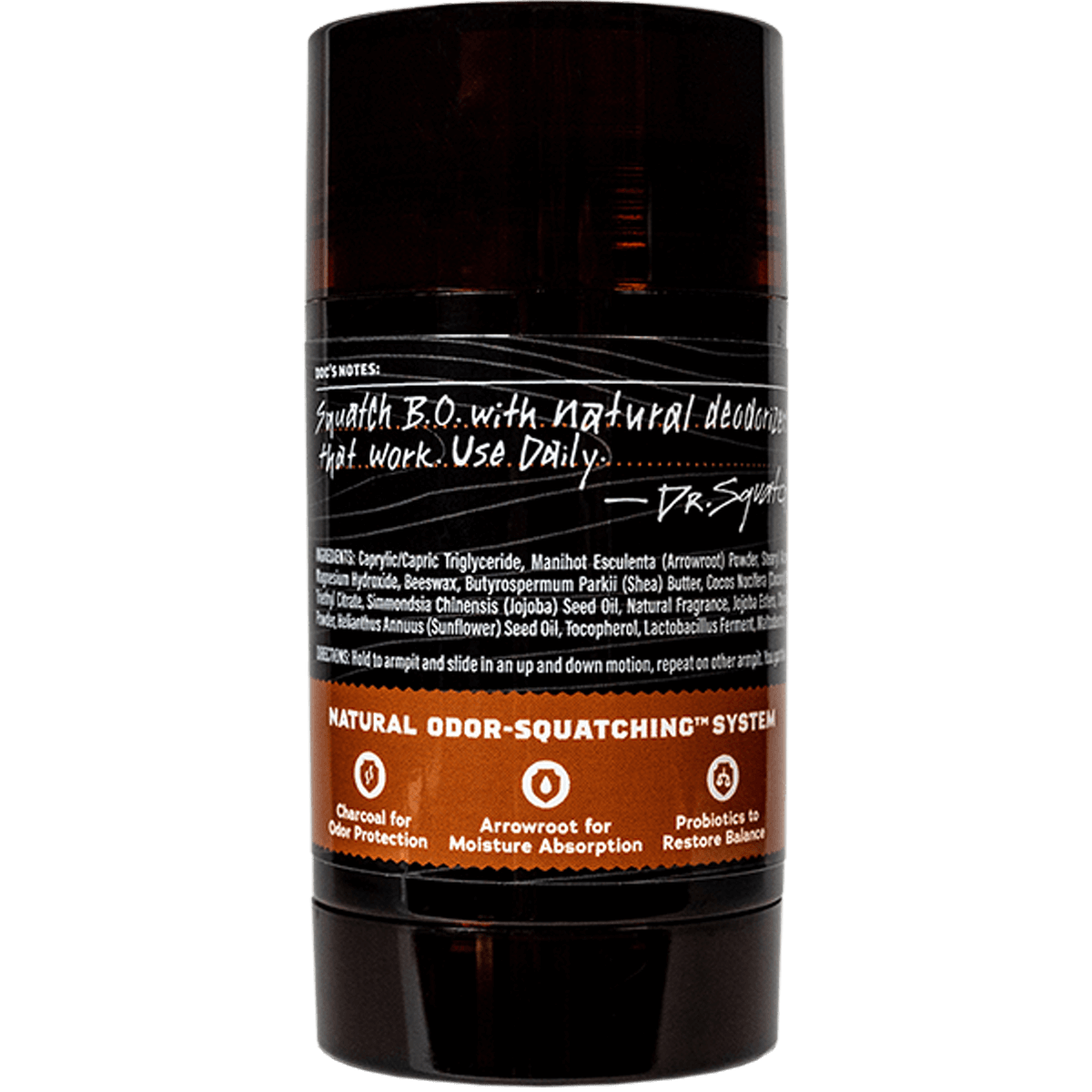 Essentials: Wood Barrel Bourbon Deodorant C8
