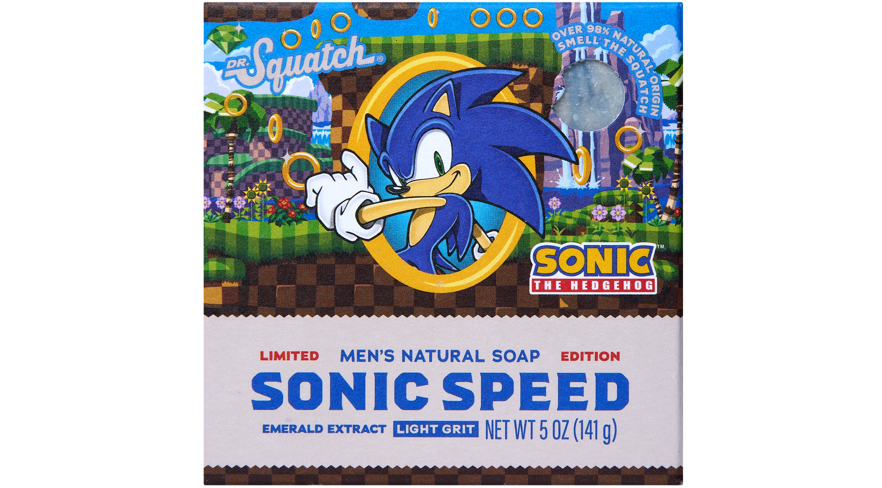 Sonic Speed Super Pack - Exclusive Limited Edition Bar Soap and Deodorant Bundle E2