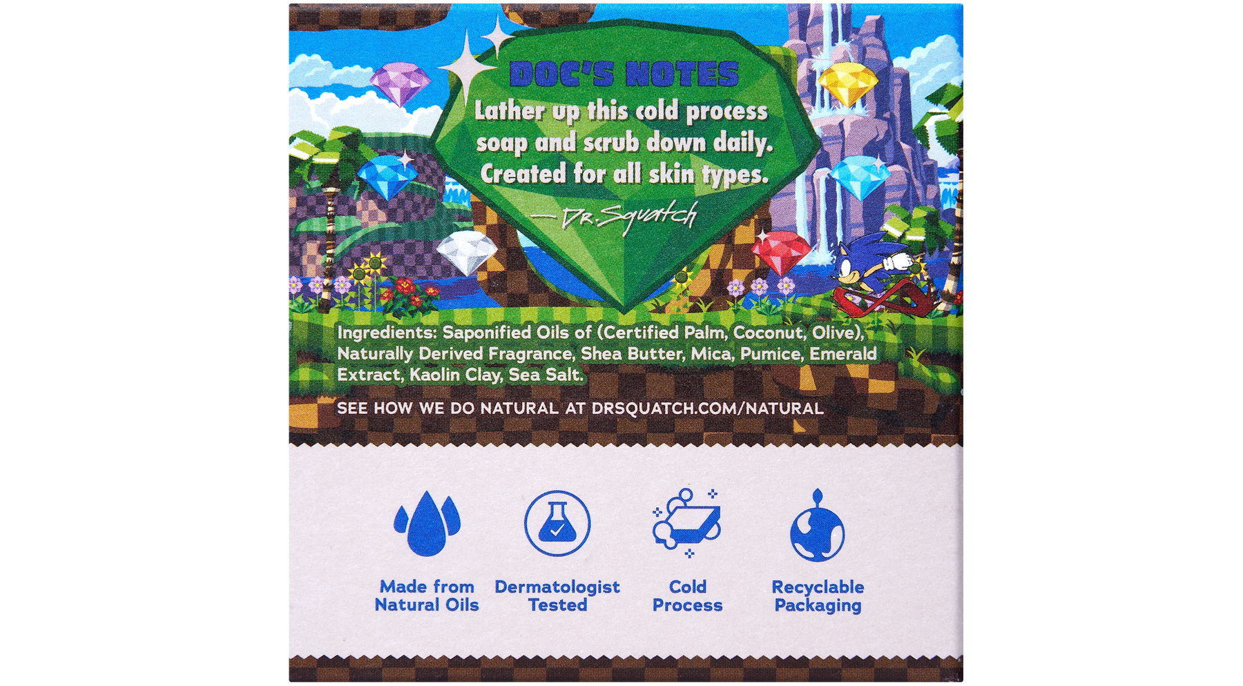 Sonic Speed Super Pack - Exclusive Limited Edition Bar Soap and Deodorant Bundle E2