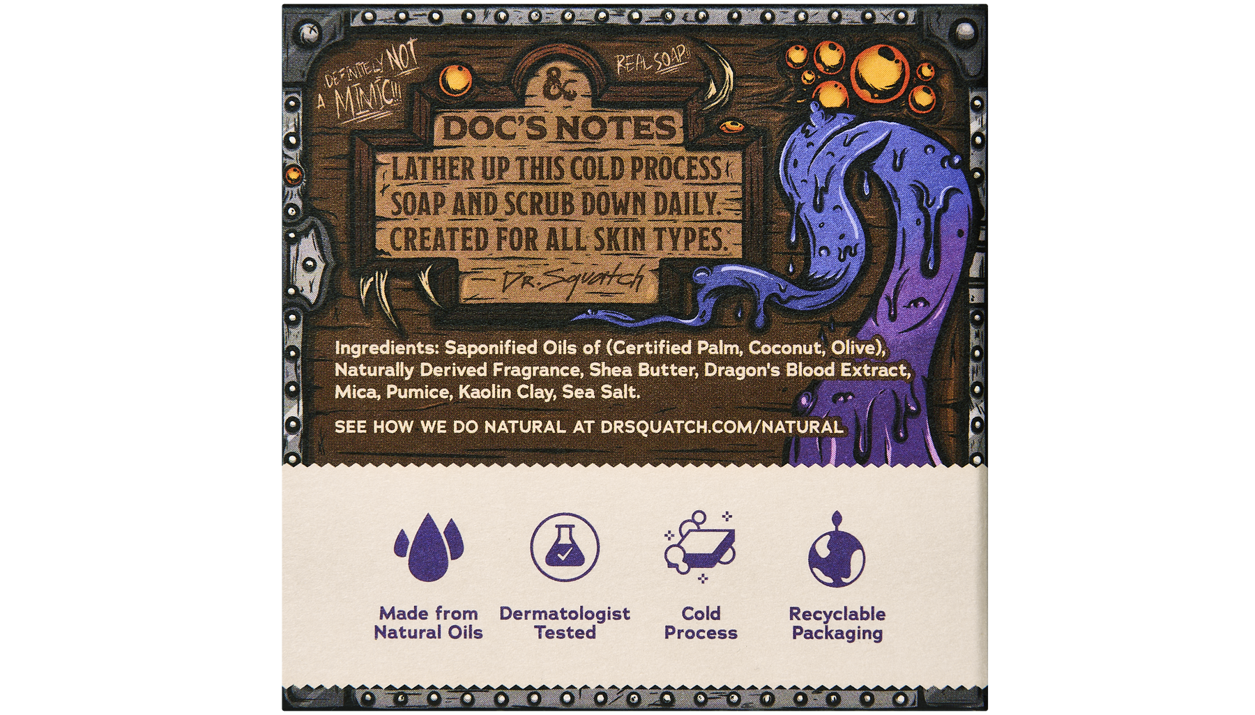 Dungeons & Dragons Mimic Bricc 3-Pack - Exclusive Limited Edition Bar Soap G4