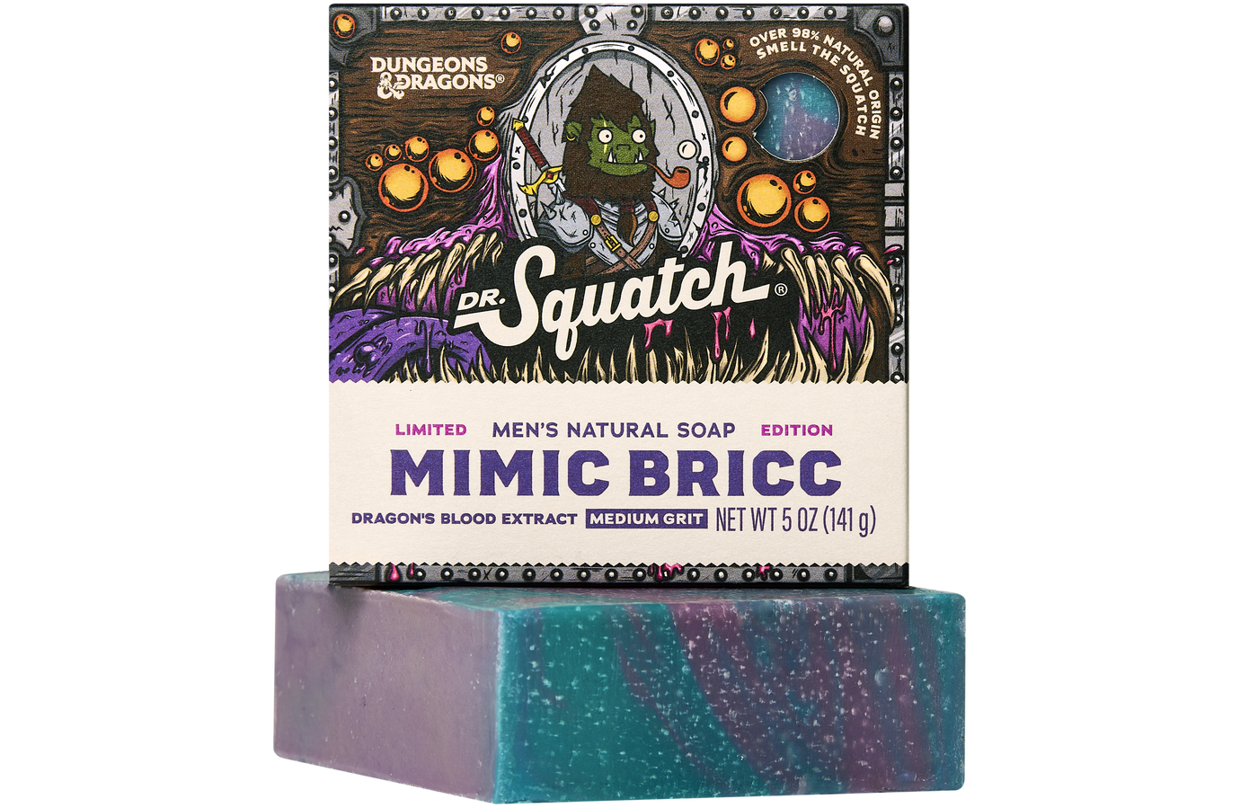 Dungeons & Dragons Mimic Bricc 3-Pack - Exclusive Limited Edition Bar Soap G4