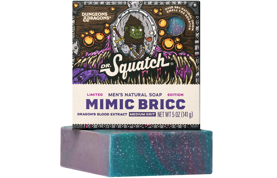 Dungeons & Dragons Mimic Bricc 3-Pack - Exclusive Limited Edition Bar Soap G4