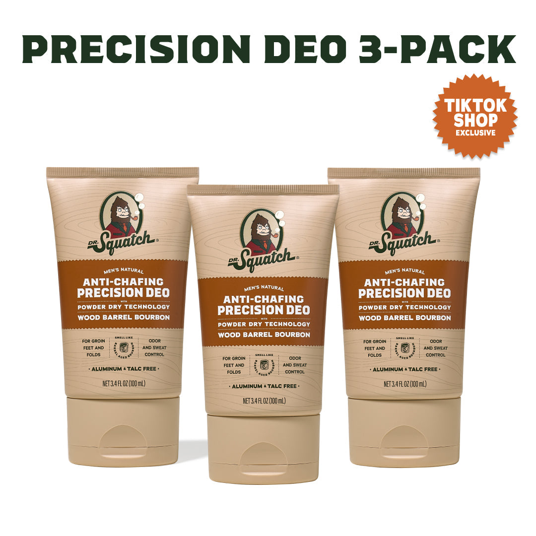 Precision Deo Wood Barrel Bourbon - 3-Pack J8
