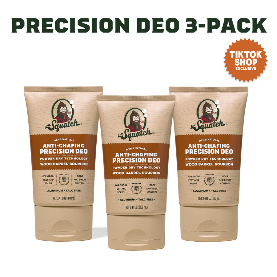 Precision Deo Wood Barrel Bourbon - 3-Pack J8