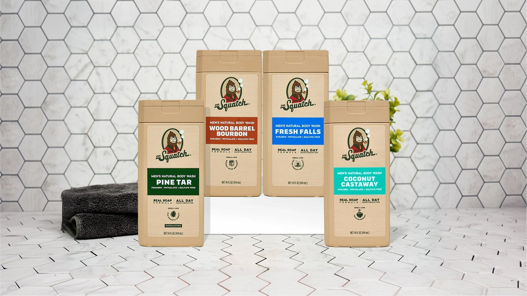 Body Wash 4-Pack C5