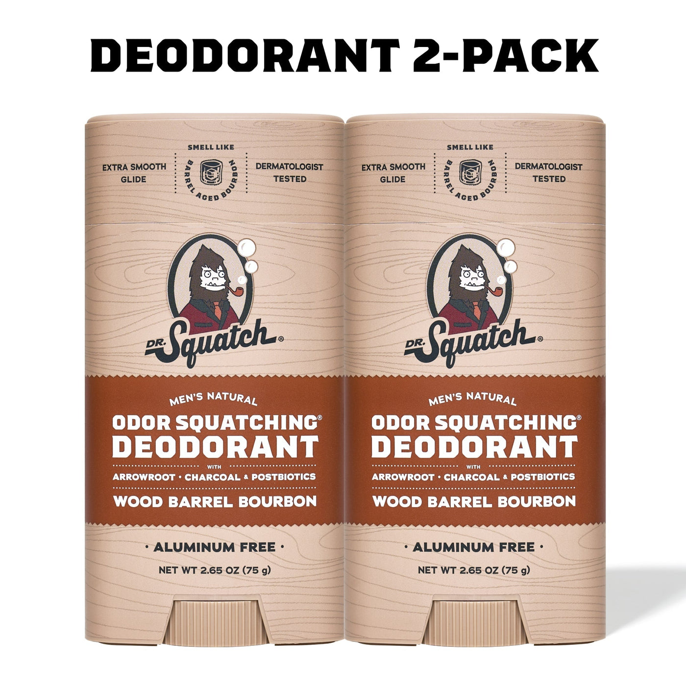 Wood Barrel Bourbon 2-Pack Deodorant T9