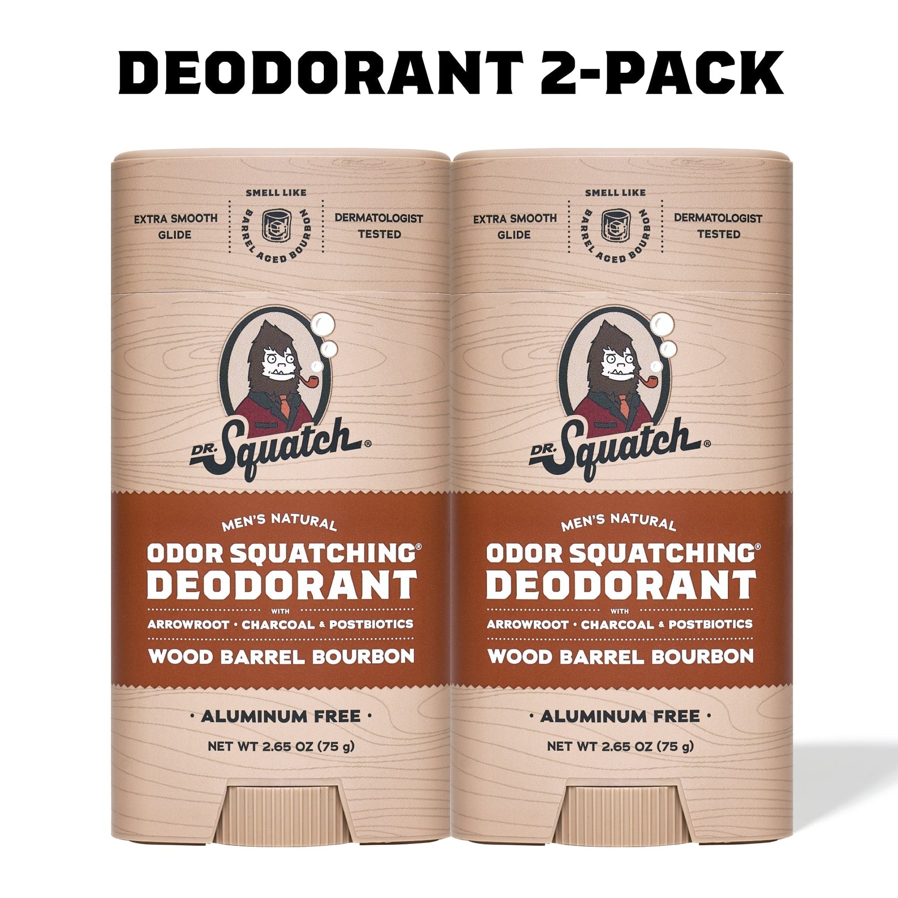 Wood Barrel Bourbon 2-Pack Deodorant T9