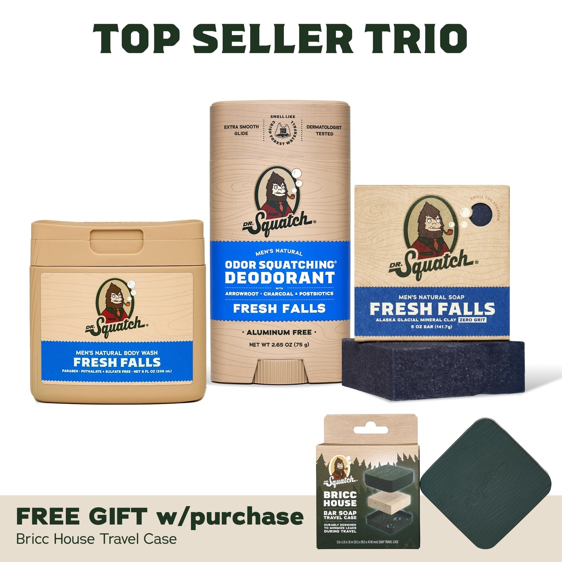 Soap, Deo, Body Wash + Travel Case V2 R7
