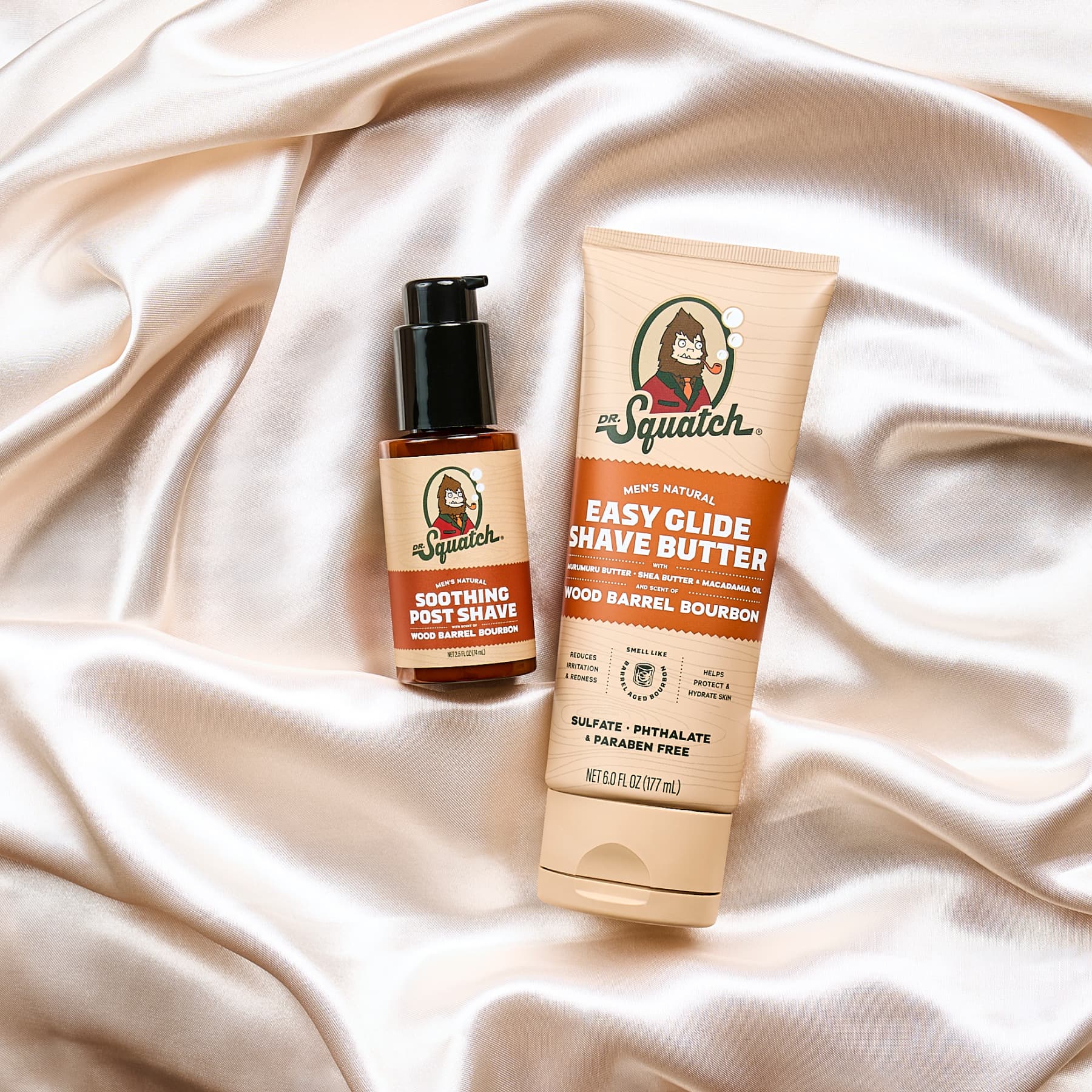 Wood Barrel Bourbon Smooth Shave Bundle B7