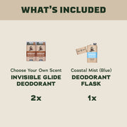 2-Pack Glide + Deo Flask M2