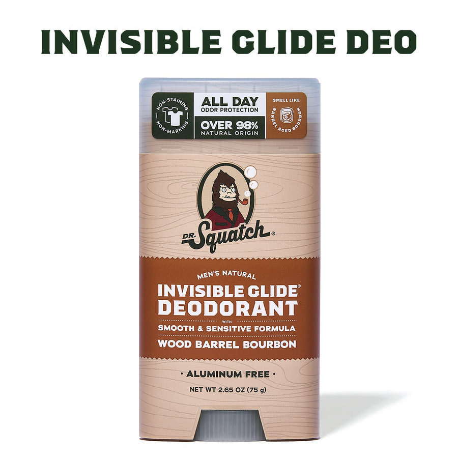 Wood Barrel Bourbon Invisible Glide Deo I6