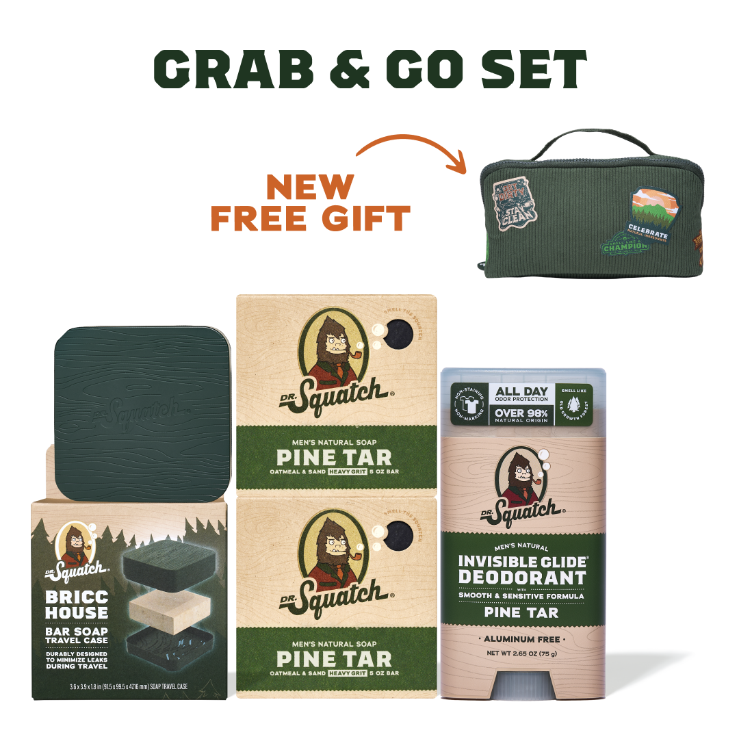Grab & Go Set - Pine Tar Q8