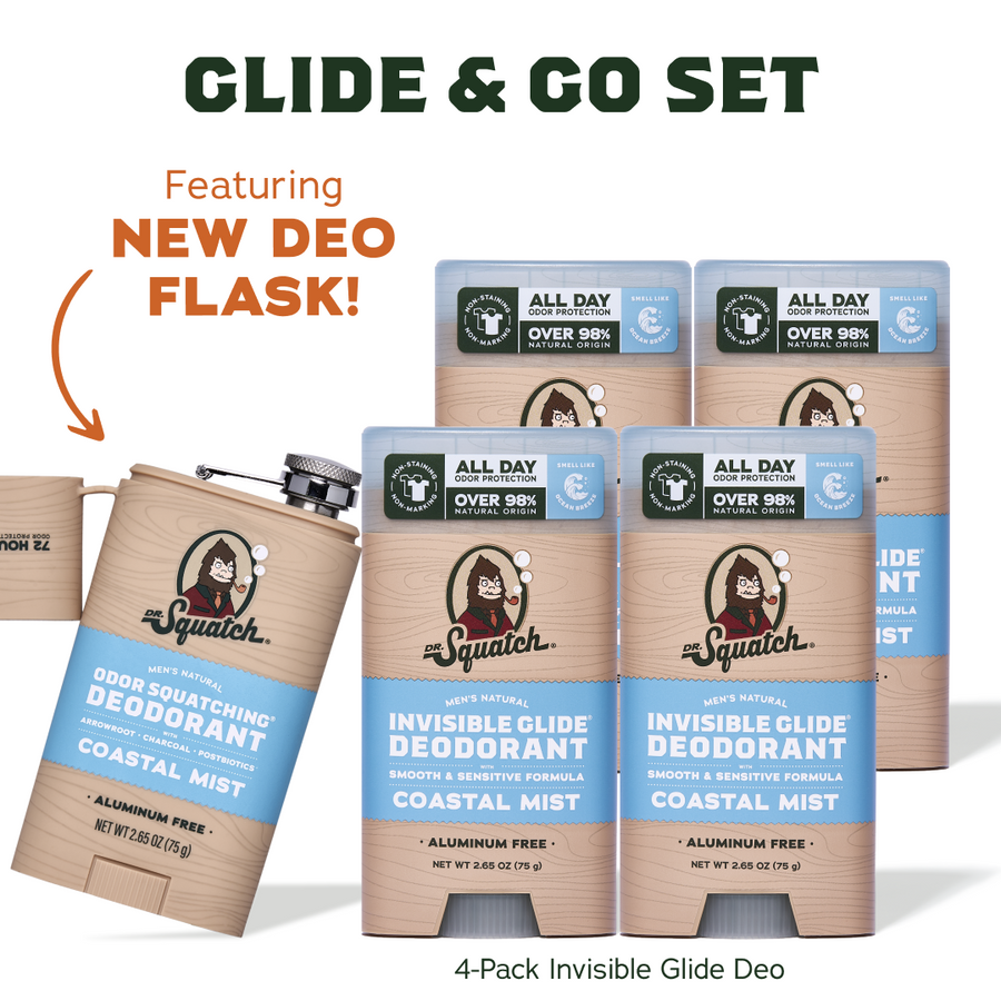 Coastal Mist IG Glide 4-Pack + Deo Flask I5