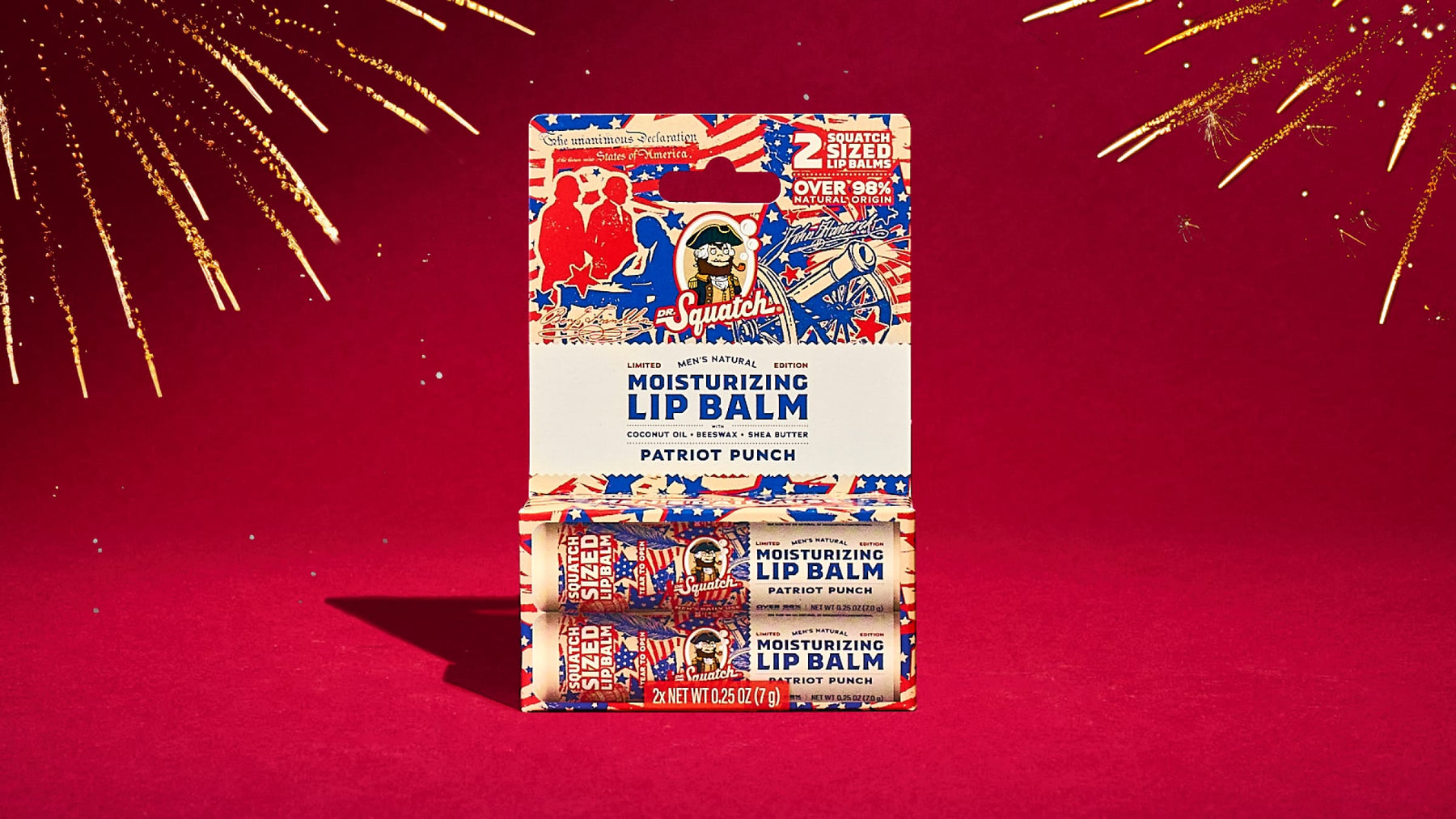 Patriot Punch Lip Balm 2-Pack K2