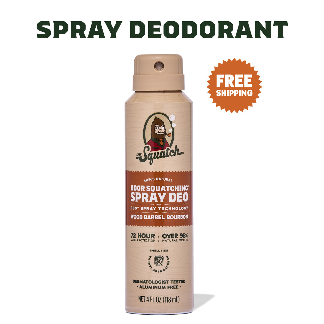 Wood Barrel Bourbon Spray Deo X3