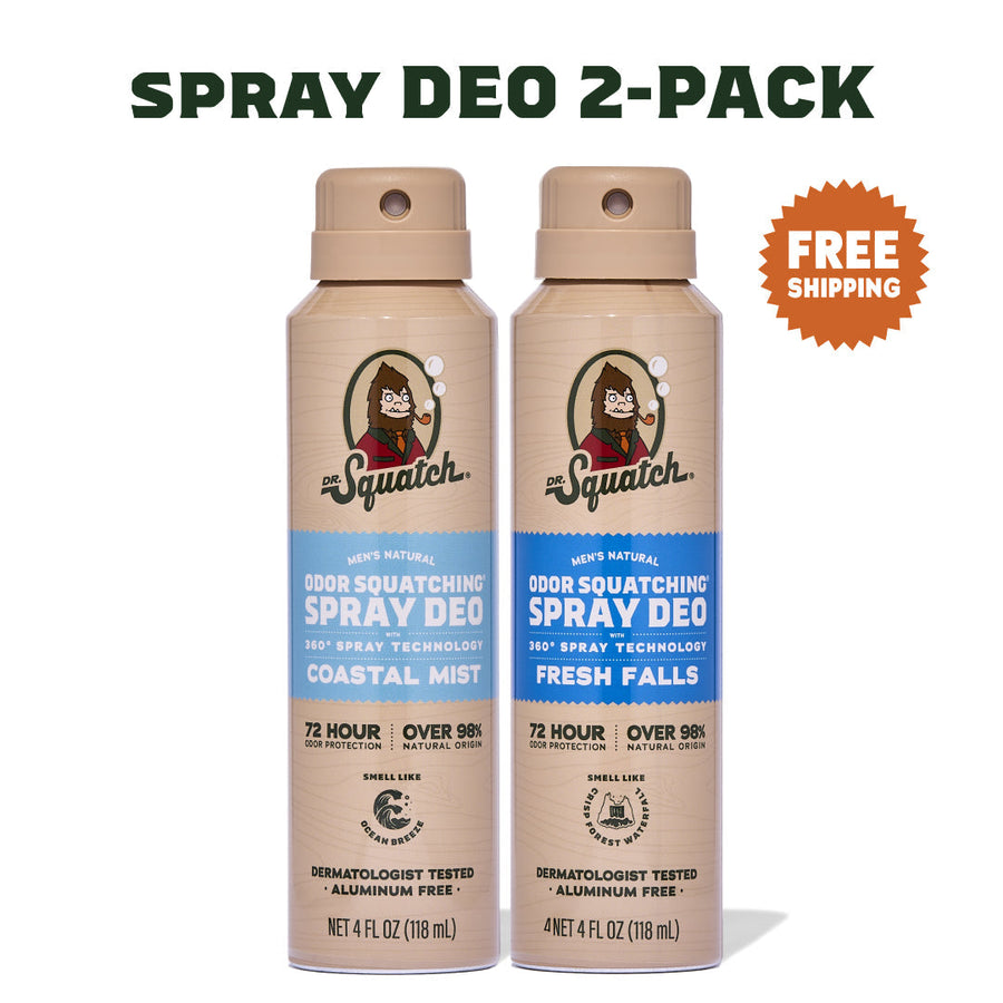 Coastal Mist & Fresh Falls 2-Pack Spray Deo N7