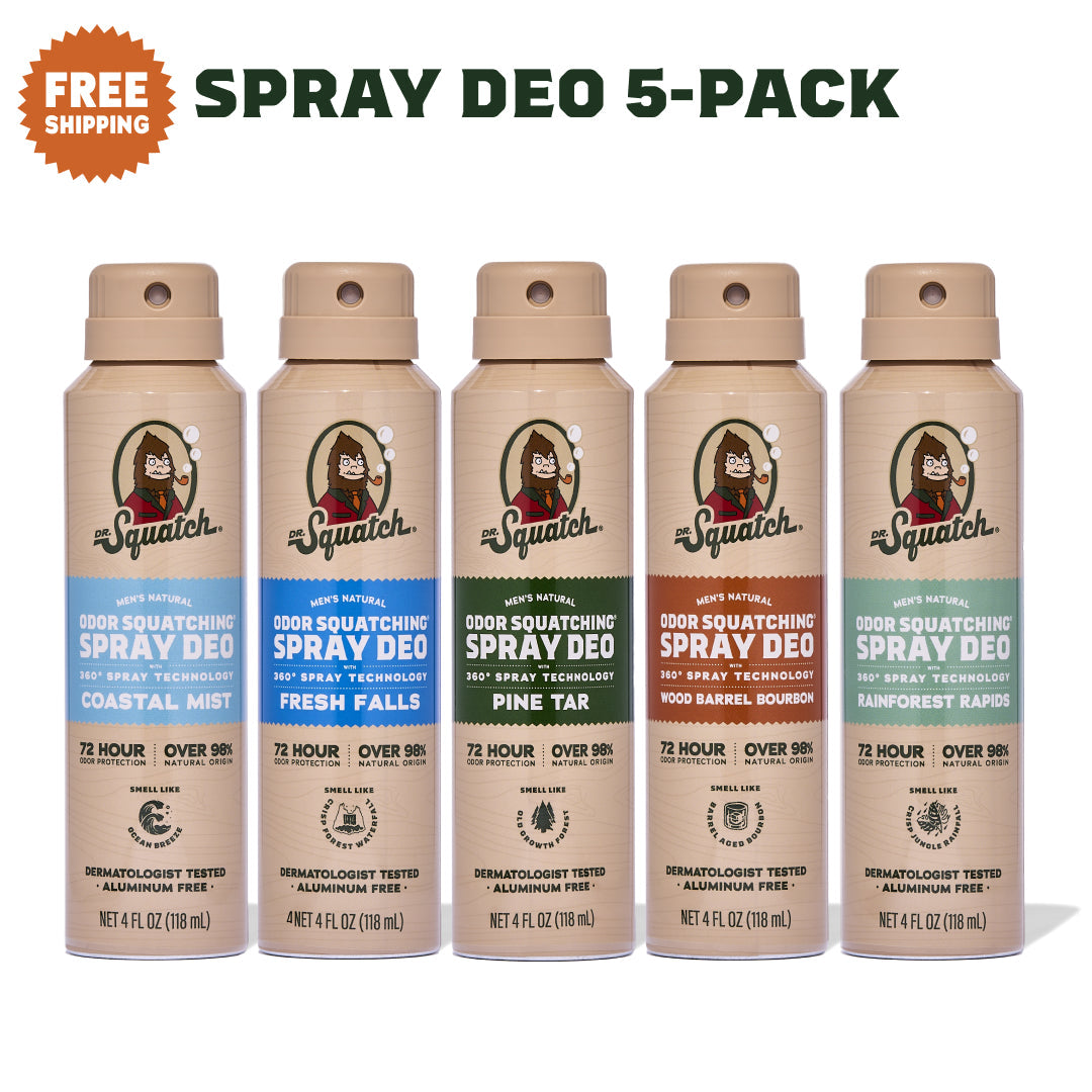 Spray Deo 5-Pack H4