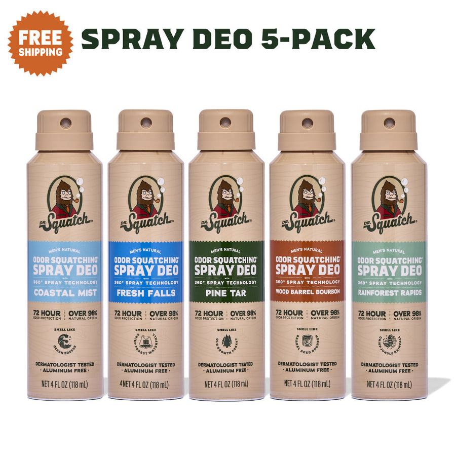 Spray Deo 5-Pack H4