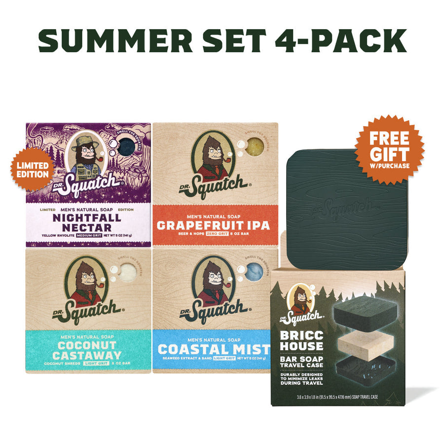 Summer Set 4-Pack + GWP Travel Case V2 L2