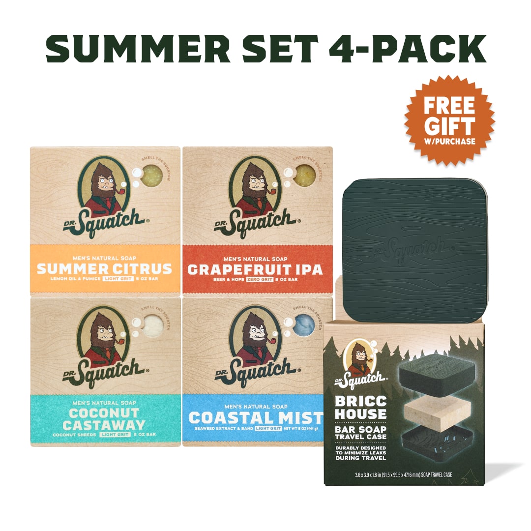 Summer Set 4-Pack + GWP Travel Case V5 T6