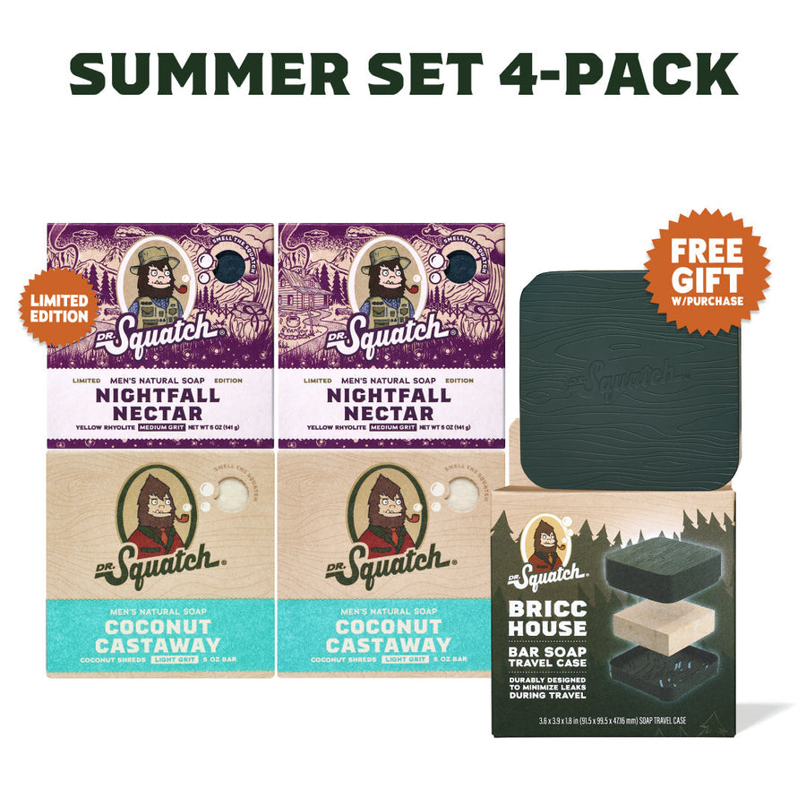 Summer Set 4-Pack + GWP Travel Case V3 G7