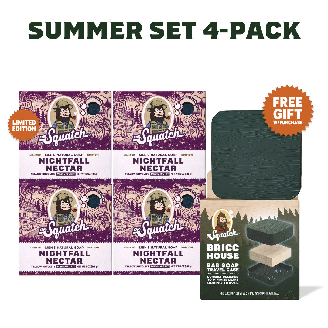 Summer Set 4-Pack + GWP Travel Case V4 T0