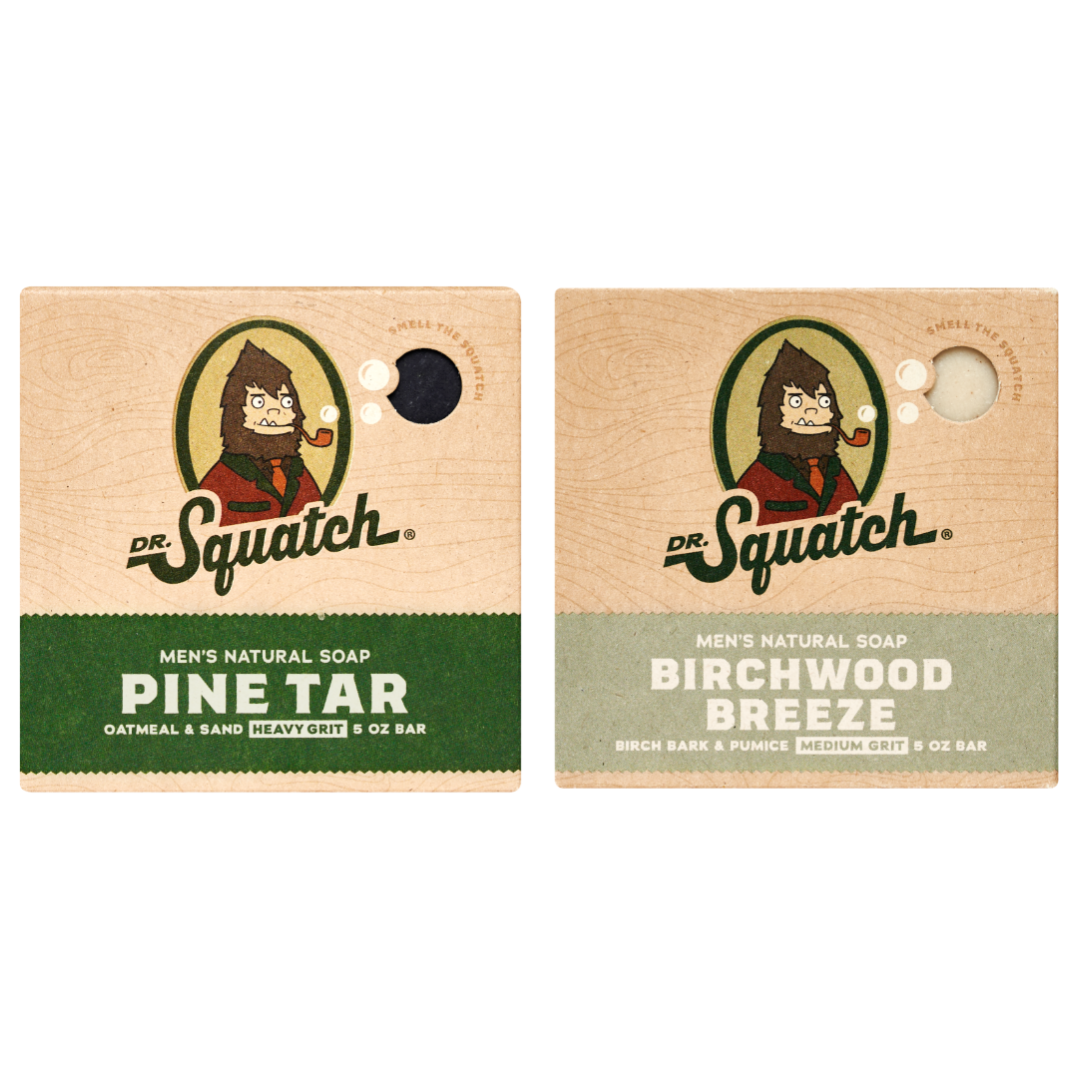 Woodsy 2-Pack Natural Bar Soap N6