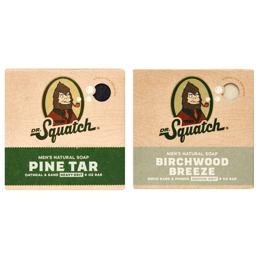 Woodsy 2-Pack Natural Bar Soap N6
