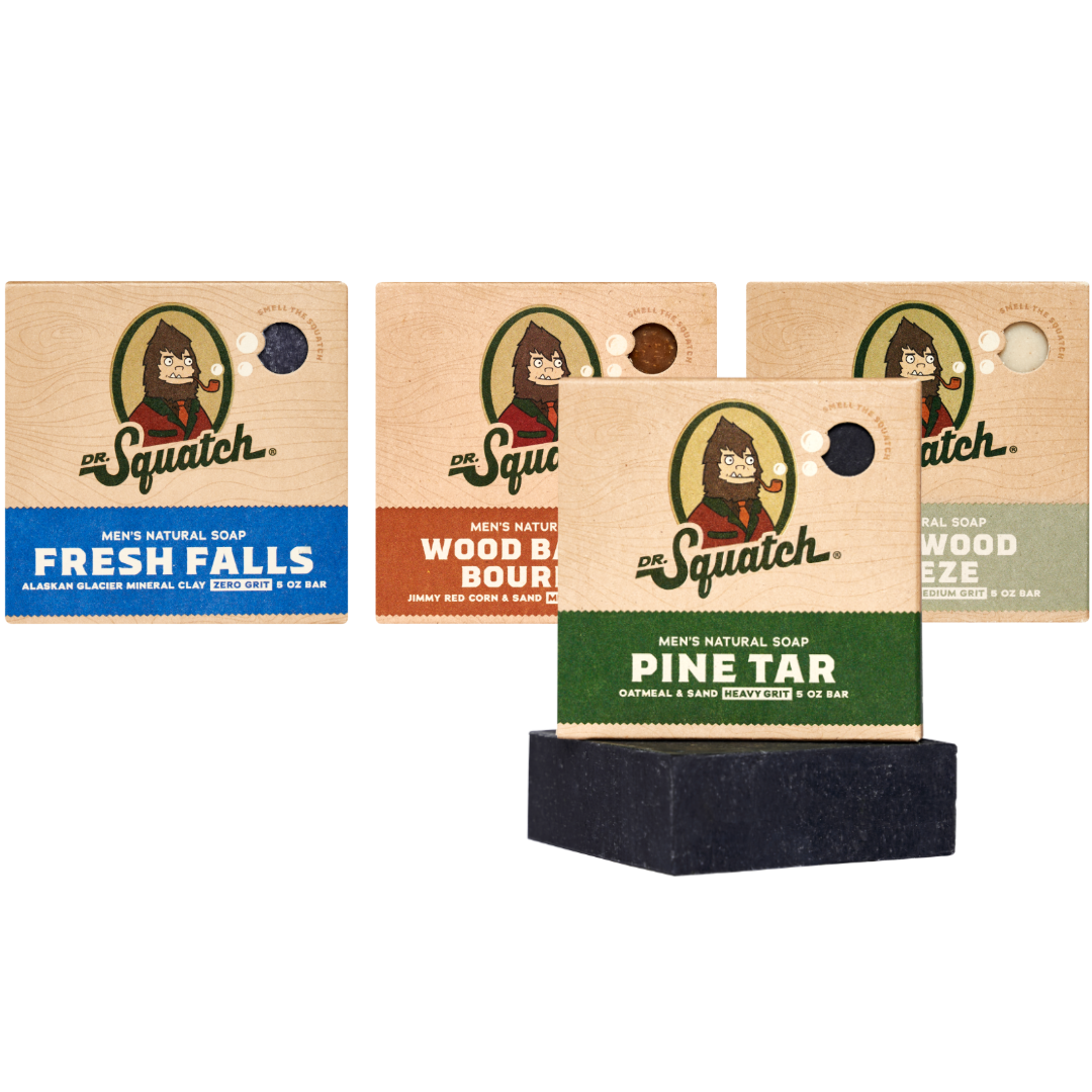 Fan Favorites 4-Pack Natural Bar Soap V8