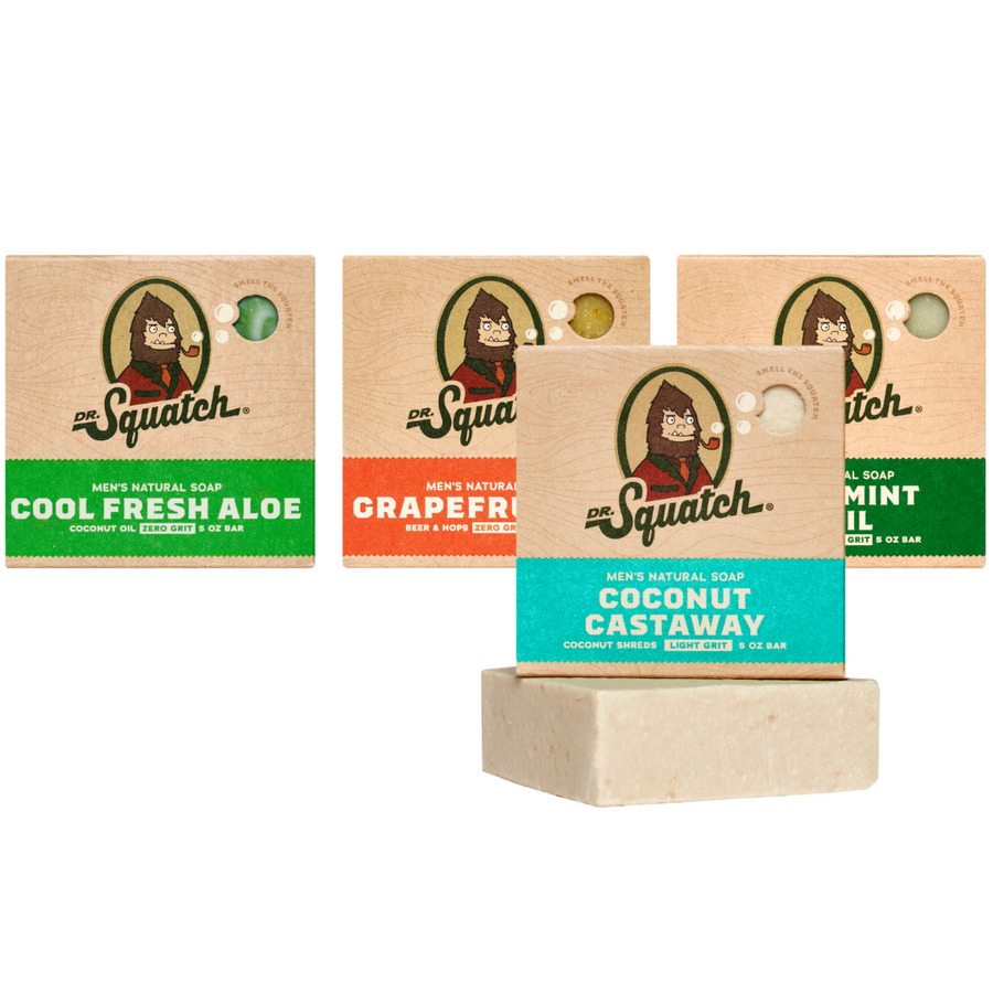 Clean 4-Pack Natural Bar Soap U0