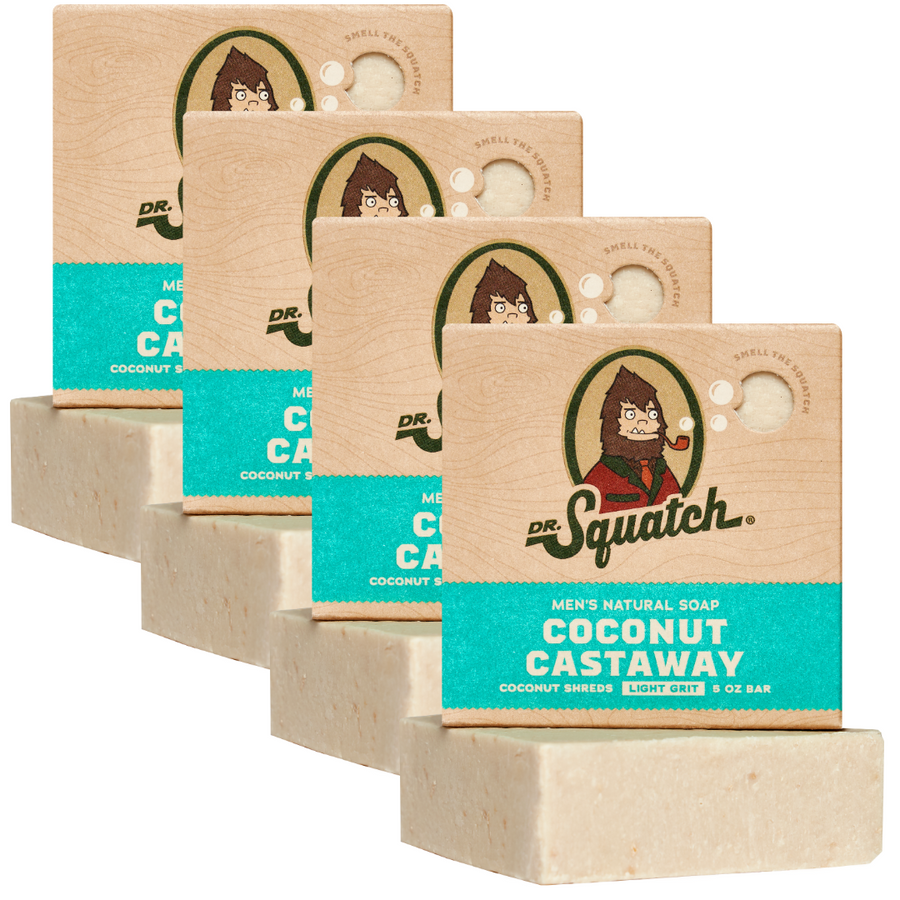 4-Pack Coconut Castaway Natural Bar Soap V8