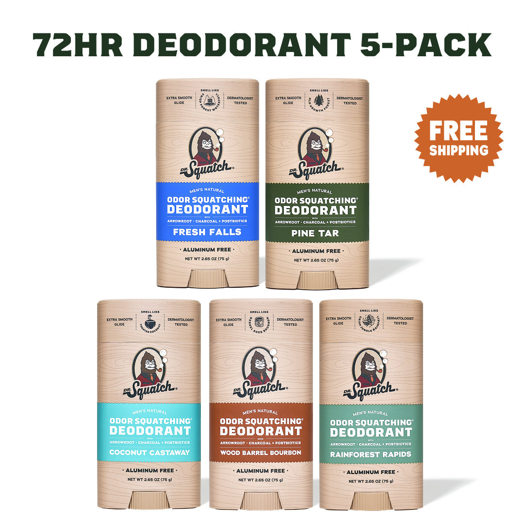 Fan Favorites Deodorant 5-Pack X9
