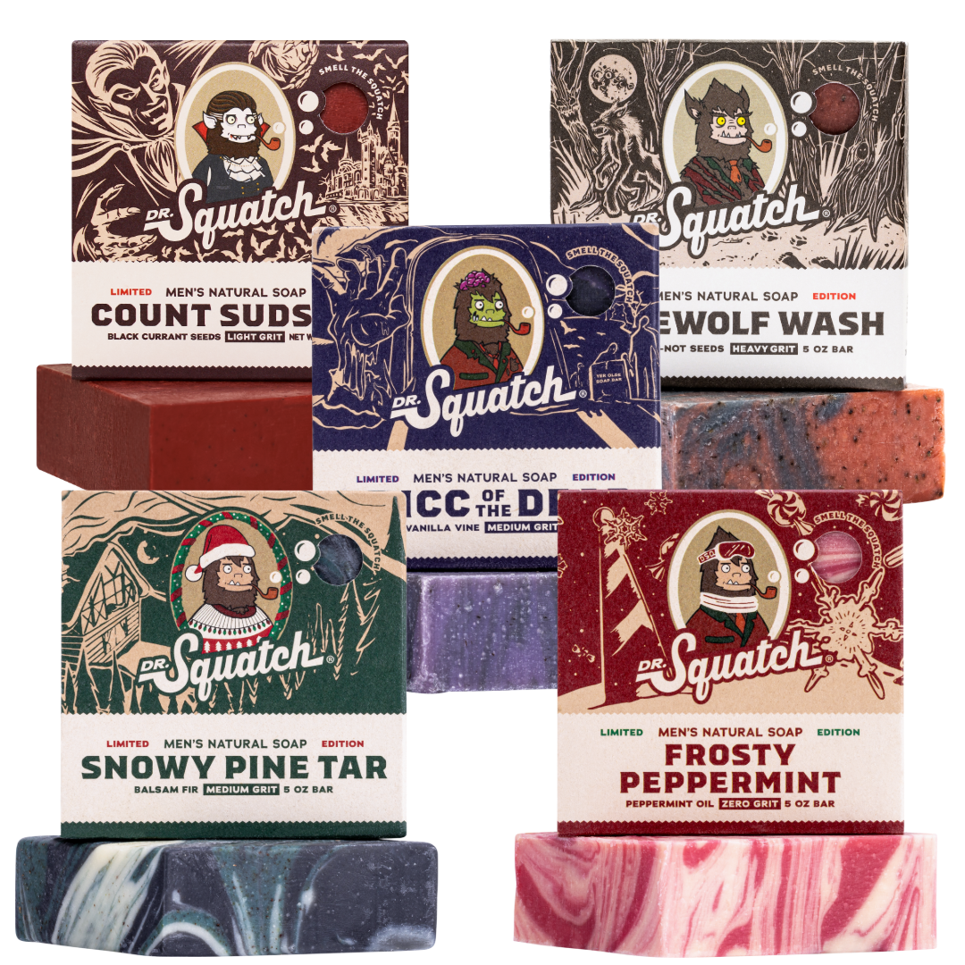 Holiday Hangover 5-Pack Natural Bar Soap V8