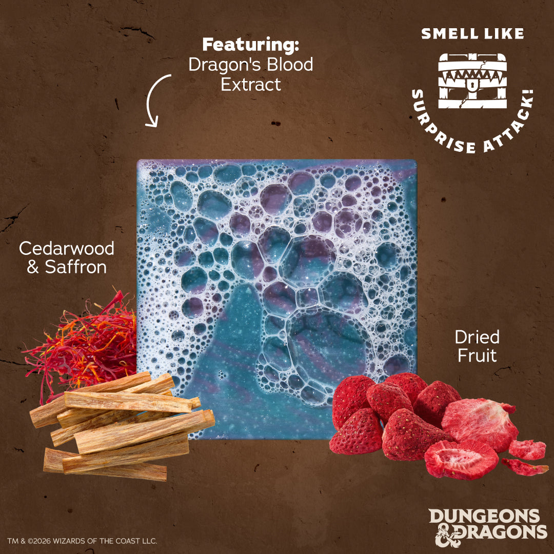 Dungeons & Dragons Mimic Bricc 3-Pack - Exclusive Limited Edition Bar Soap G4