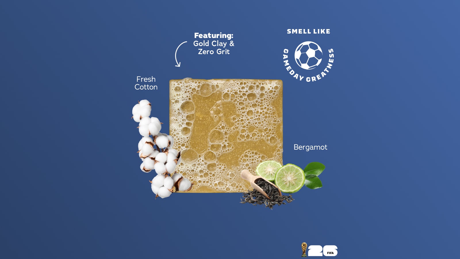 FIFA Golden Glory 3-Pack Bar Soap Bundle G9