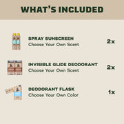 Festival Set + FREE Deo Flask X9