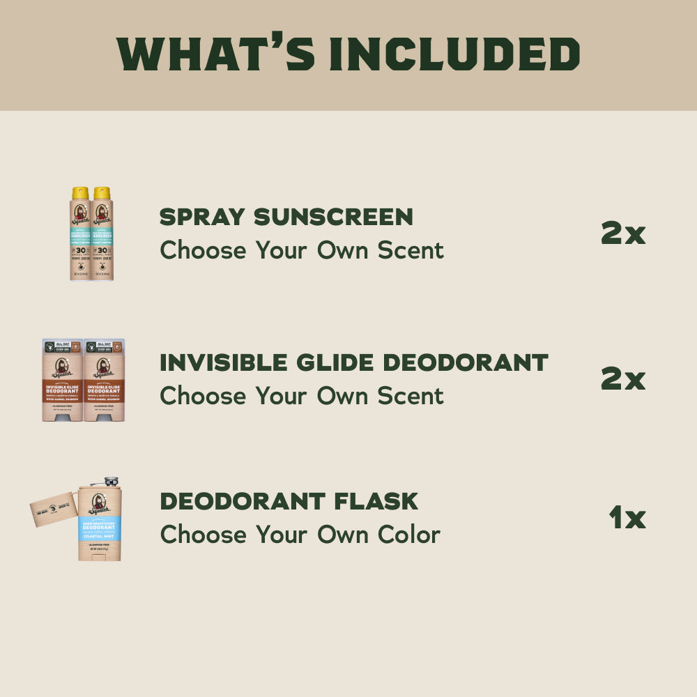 Festival Set + FREE Deo Flask X9