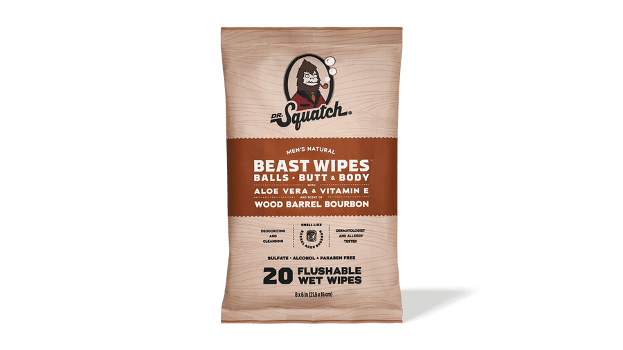 FREE Wood Barrel Bourbon Wipes L0