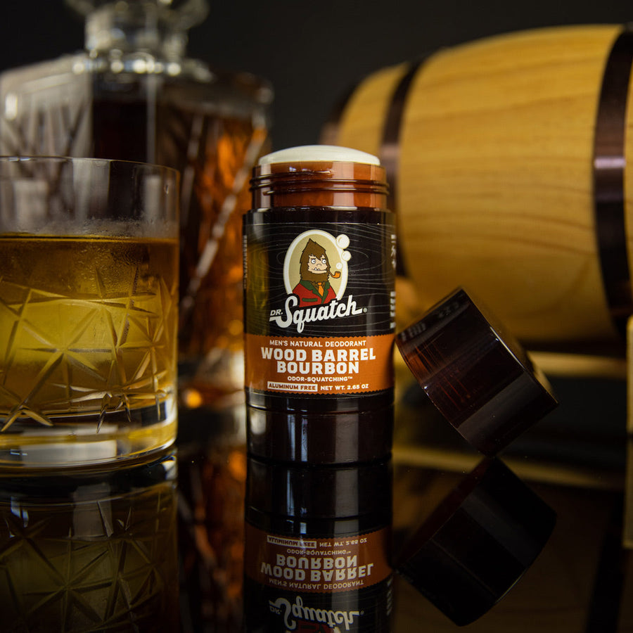 Essentials: Wood Barrel Bourbon Deodorant C8