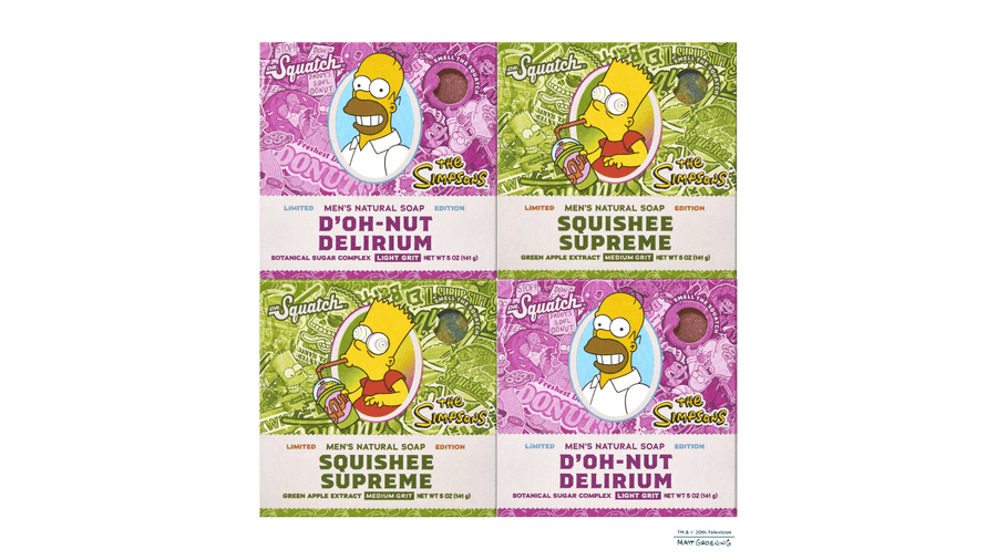 Simpsons Suds 4-Pack N4