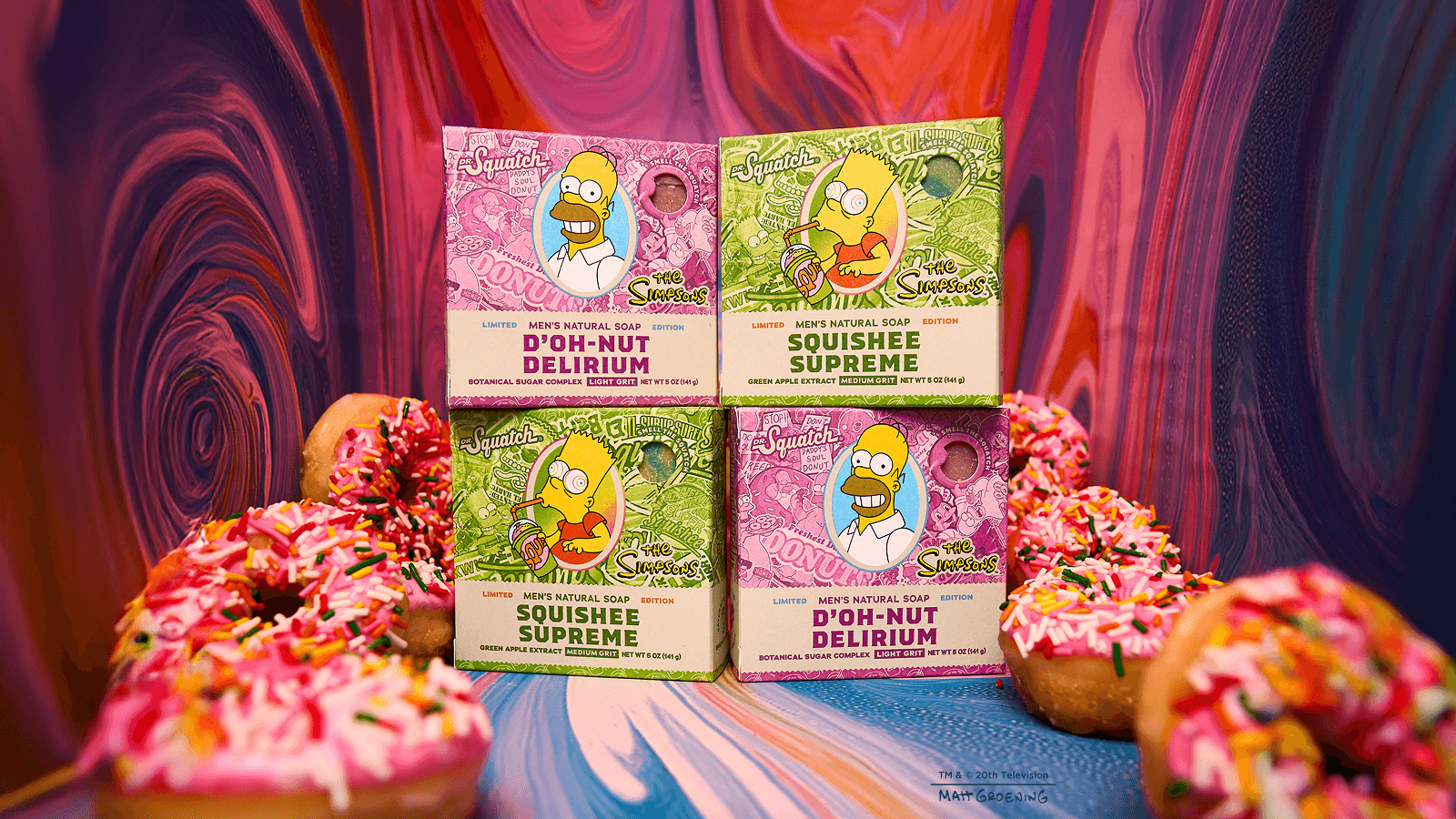Simpsons Suds 4-Pack N4