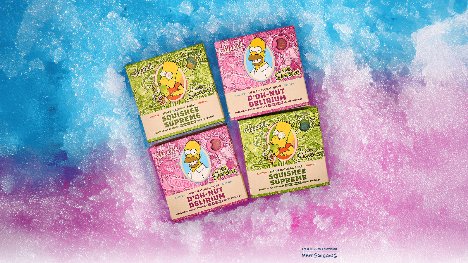 Simpsons Suds 4-Pack N4