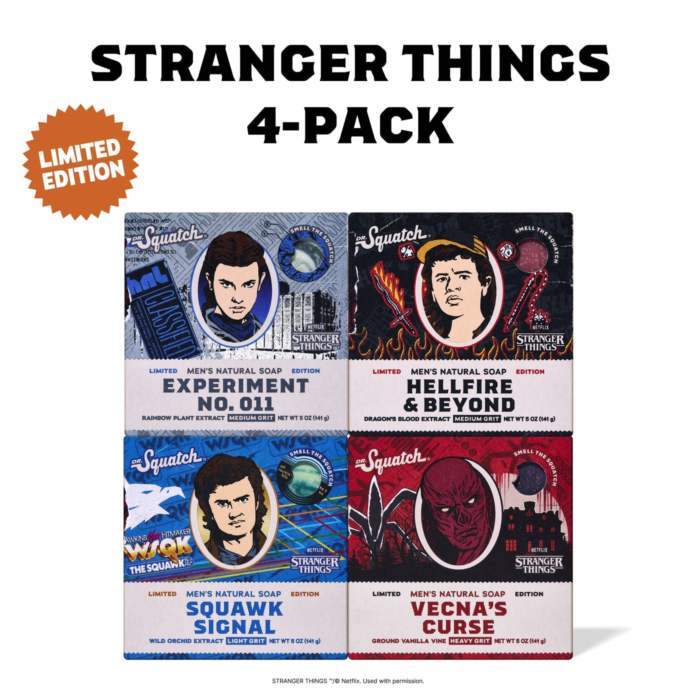 Stranger Things 4-Pack - TTS K8