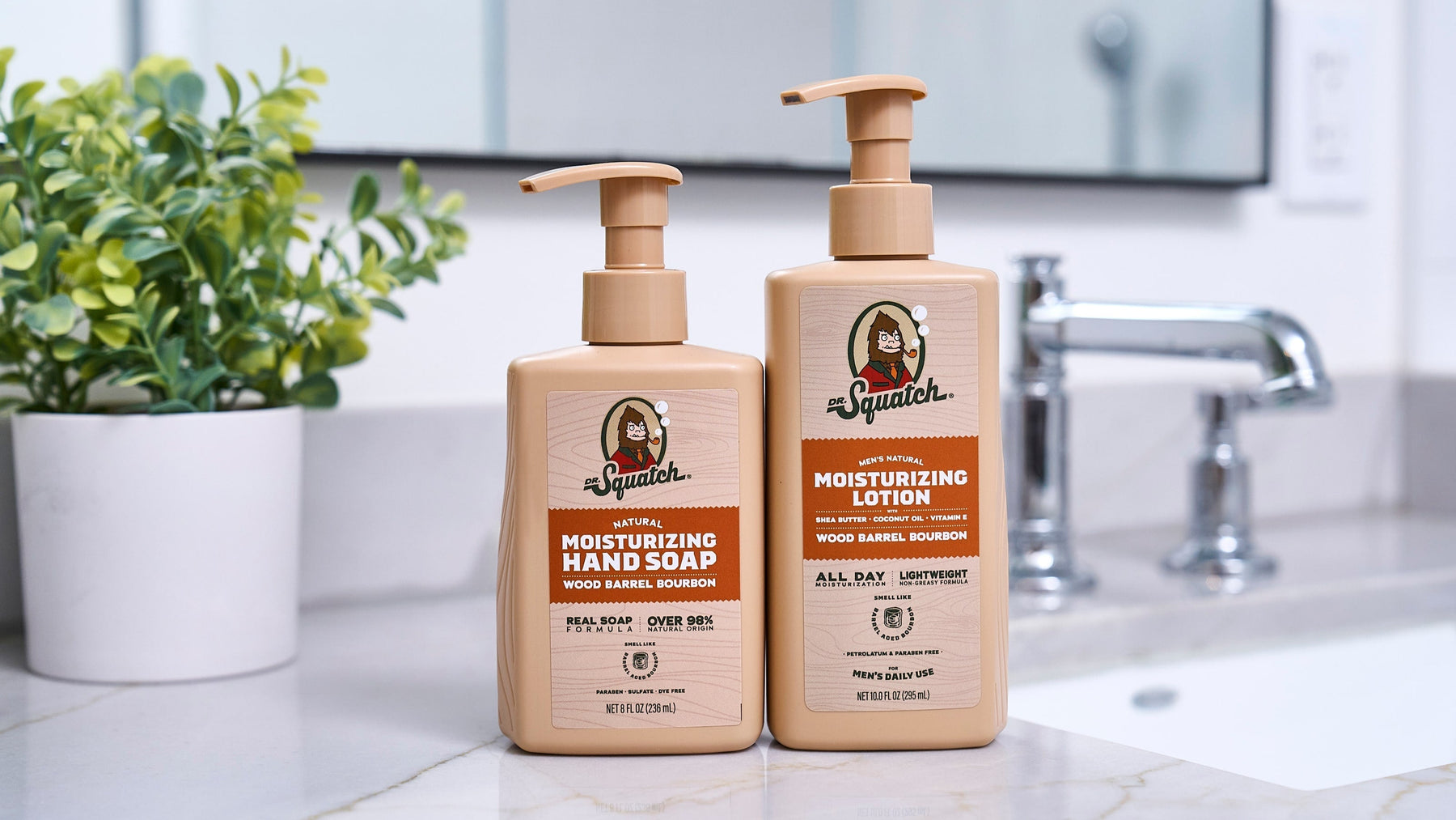 Wood Barrel Bourbon Hand Soap J5