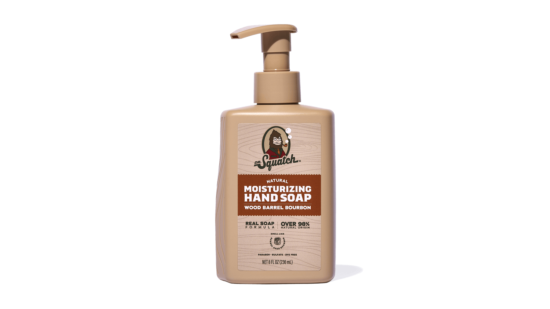 Wood Barrel Bourbon Hand Soap J5